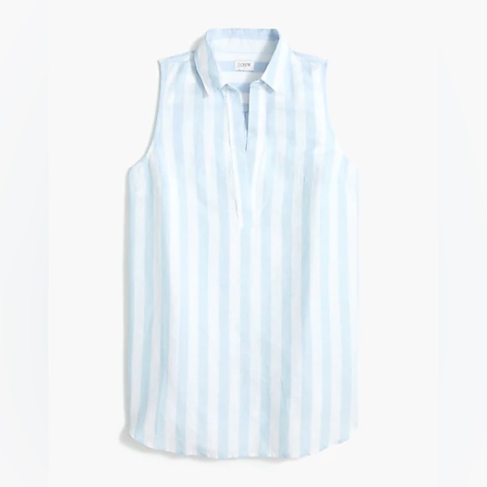NWT Jcrew women’s sleeveless popover tunic top